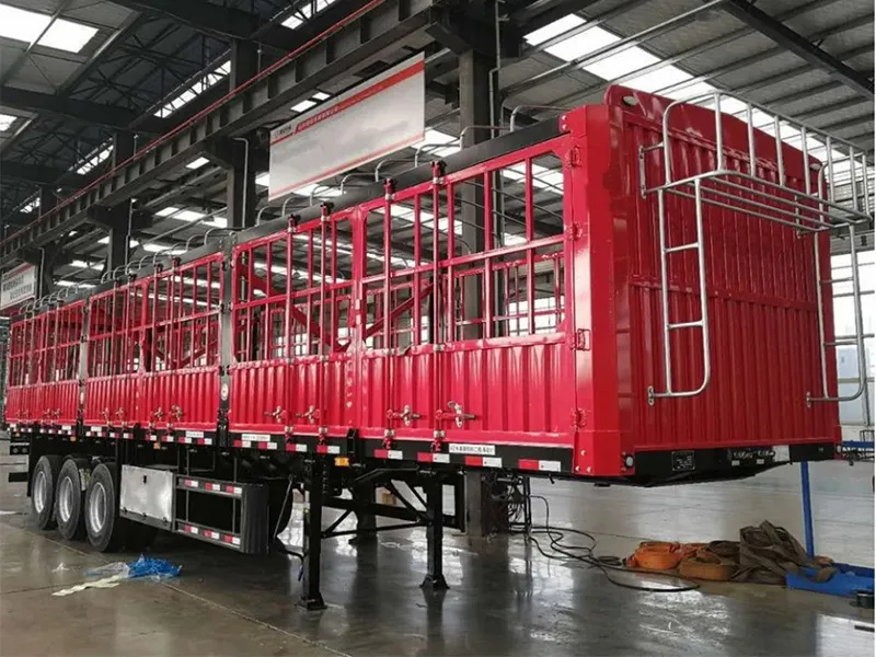 3 Axles Fence Semi Trailer